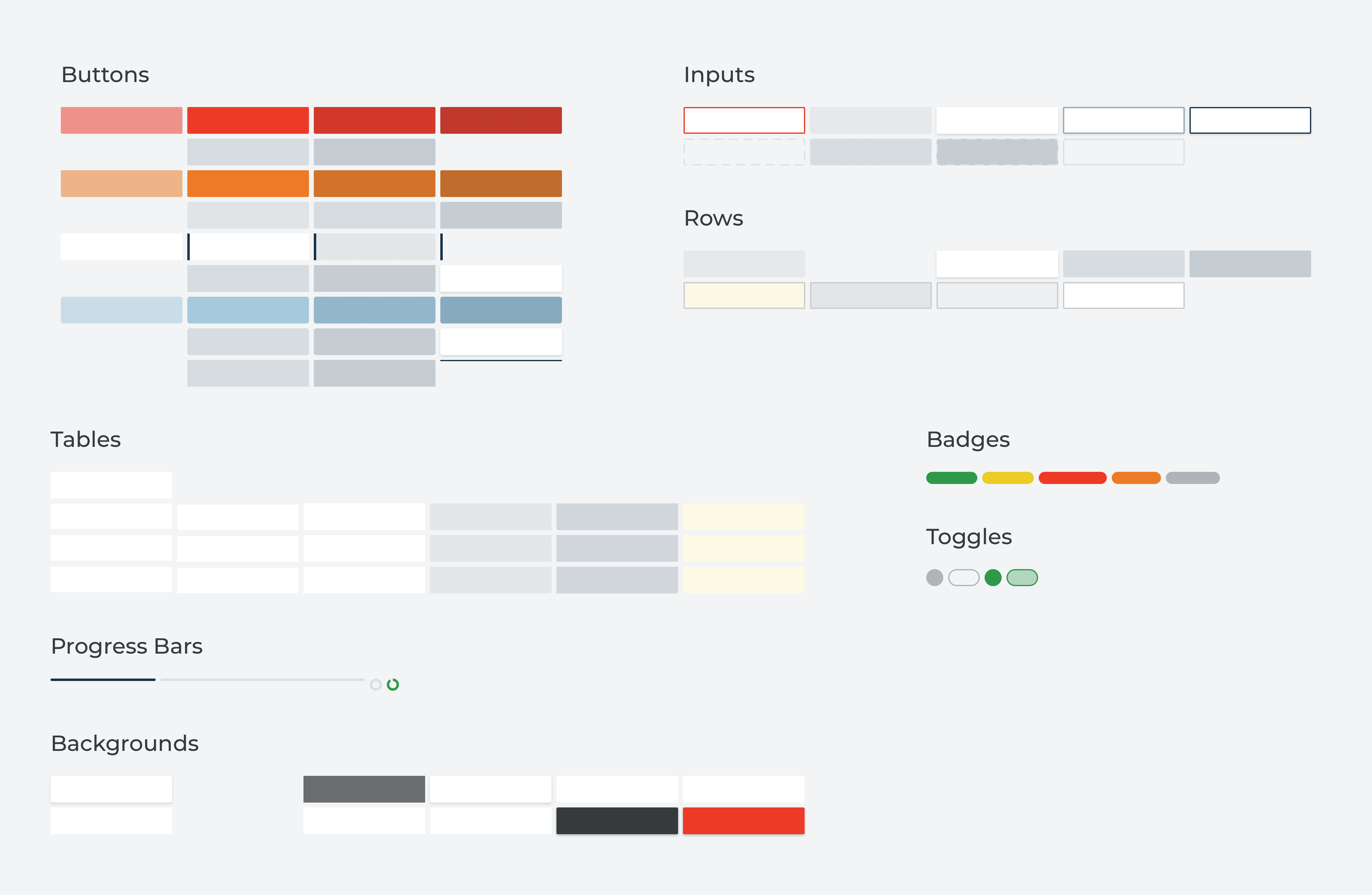 Expanded design system elements for Heron Financial